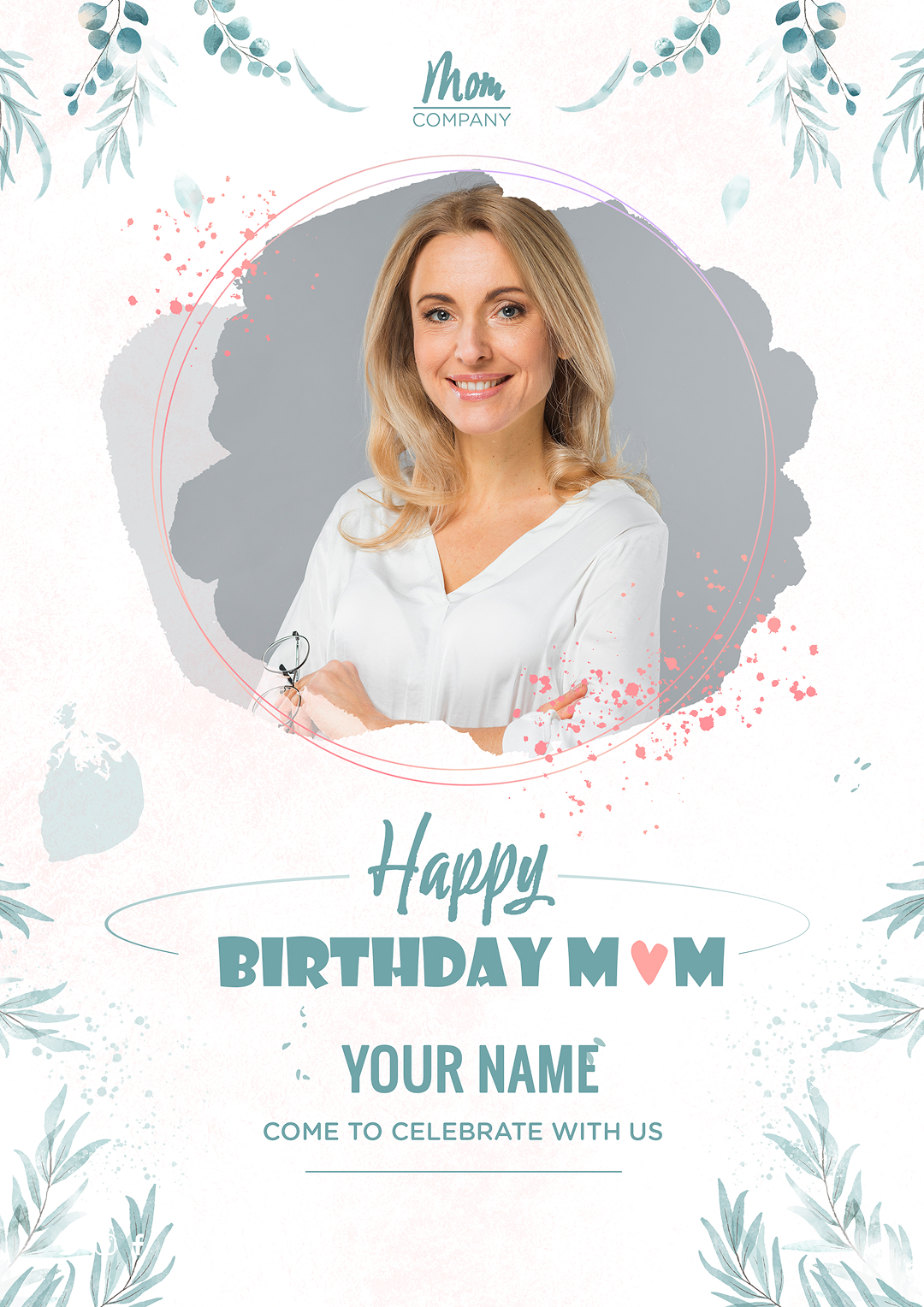 Happy Birthday Mom Wishes With Photo Upload And Name