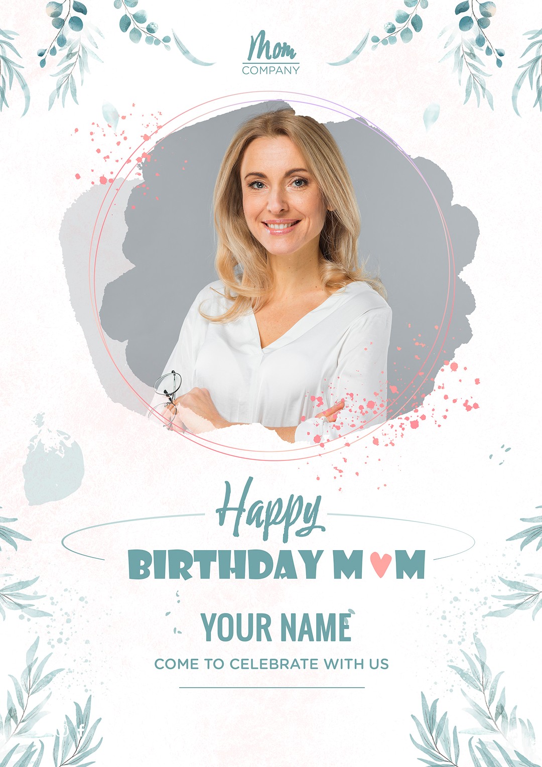 Happy Birthday Mom Wishes With Photo Upload And Name